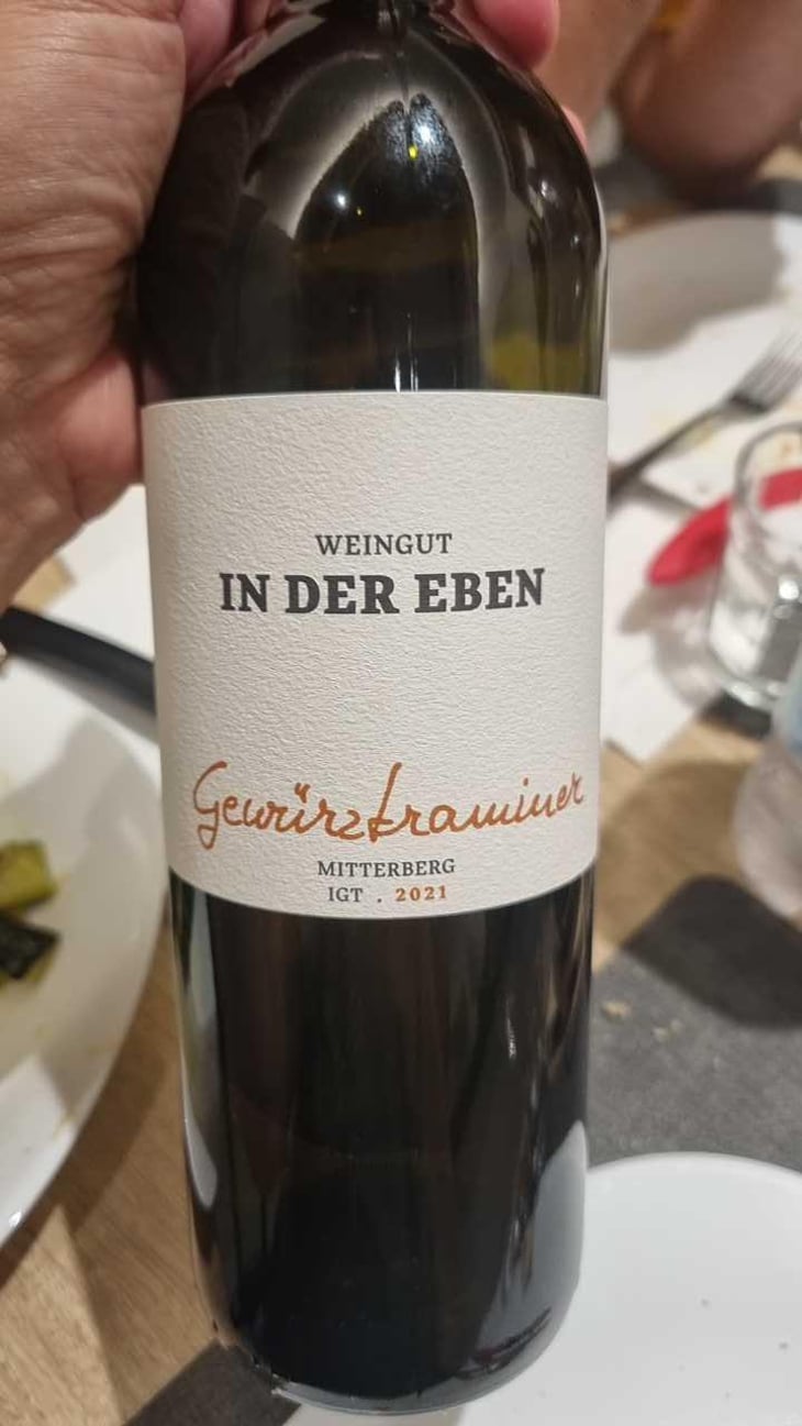 Gewürztraminer - Weingut In Der Eben - Urban Plattner 