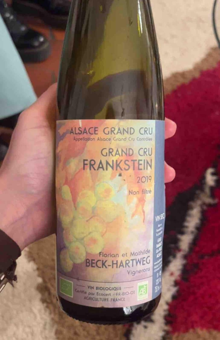 Gewürztraminer Grand Cru Frankstein - Florian & Mathilde Beck-Hartweg - Florian & Mathilde Beck-Hartweg 