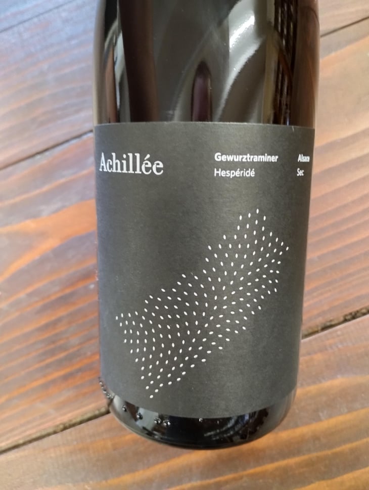 Gewurztraminer Héspéridé - Domaine Achillée - Jean & Pierre Dietrich 