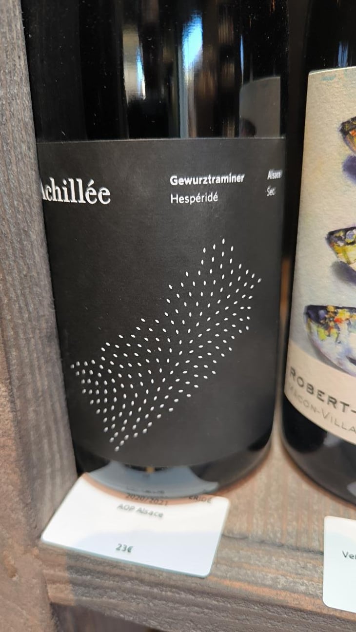 Gewurztraminer Héspéridé - Domaine Achillée - Jean & Pierre Dietrich 