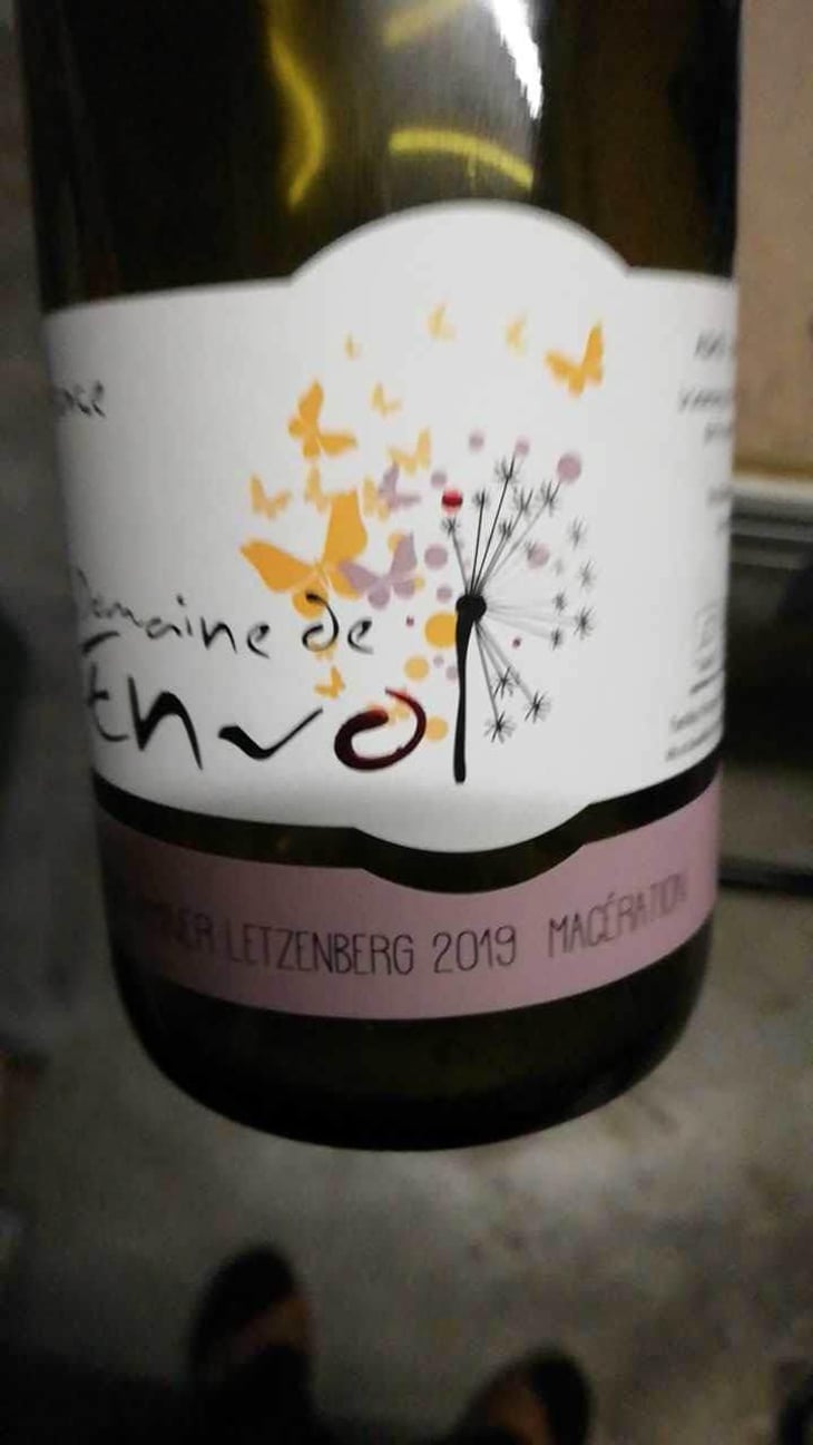 Gewurztraminer Letzenberg - Domaine De L’envol - Bernard, Manuela, Daniel, Raphaël & Catherine Hirsinger -2019