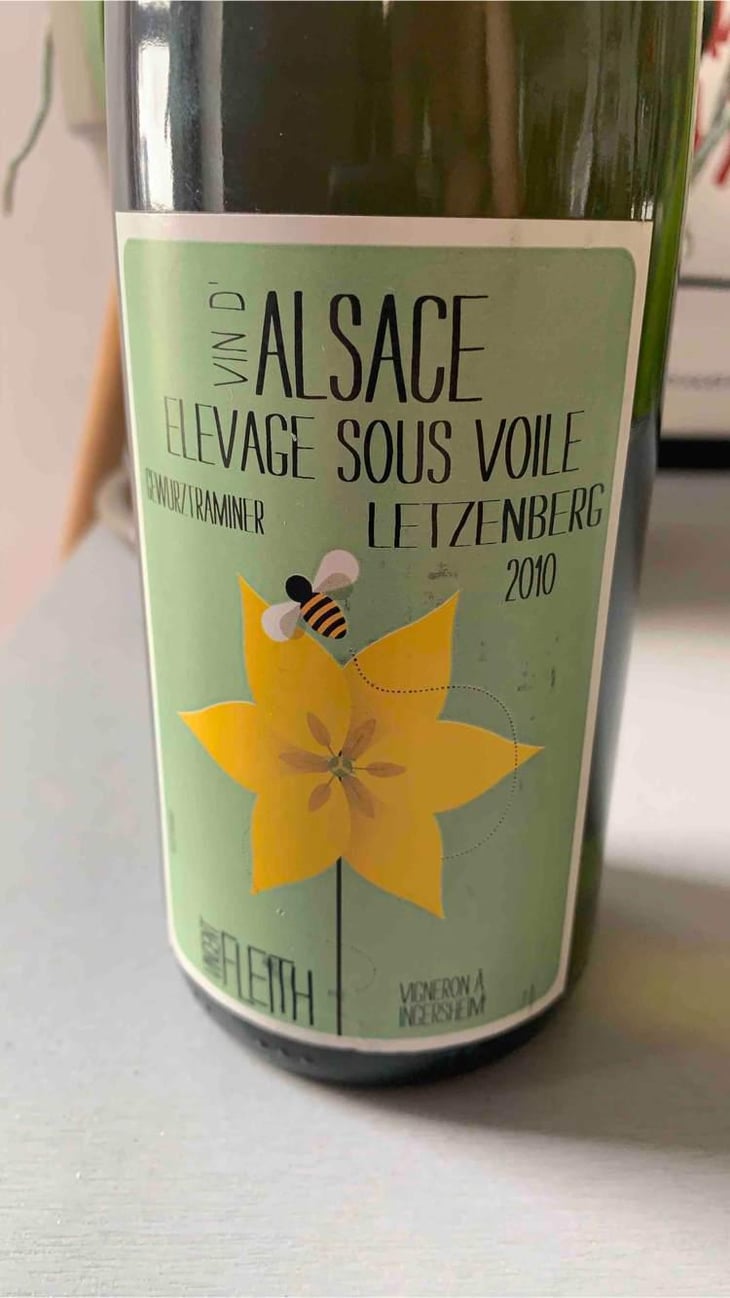 Gewürztraminer Letzenberg - Vincent Fleith - Brigitte et Vincent Fleith 
