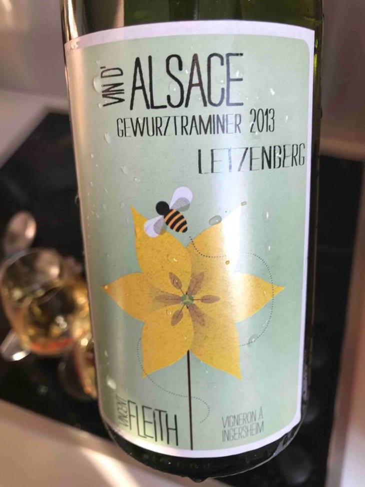 Gewürztraminer Letzenberg - Vincent Fleith - Brigitte et Vincent Fleith 
