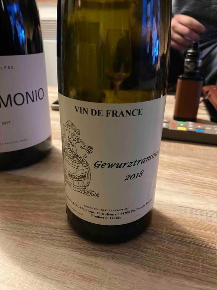Gewurztraminer Macération - Jean Ginglinger & Fils - Jean-Francois Ginglinger -2018
