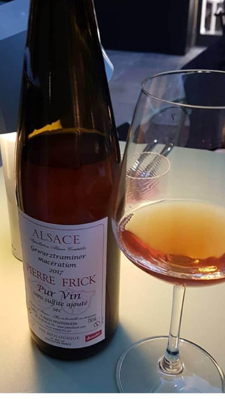 Gewurztraminer Macération Sec - Domaine Pierre Frick - Jean-Pierre, Chantal et Thomas Frick 