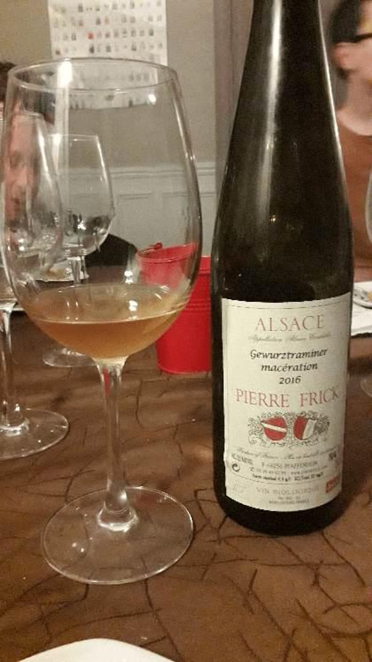 Gewurztraminer Macération Sec - Domaine Pierre Frick - Jean-Pierre, Chantal et Thomas Frick 