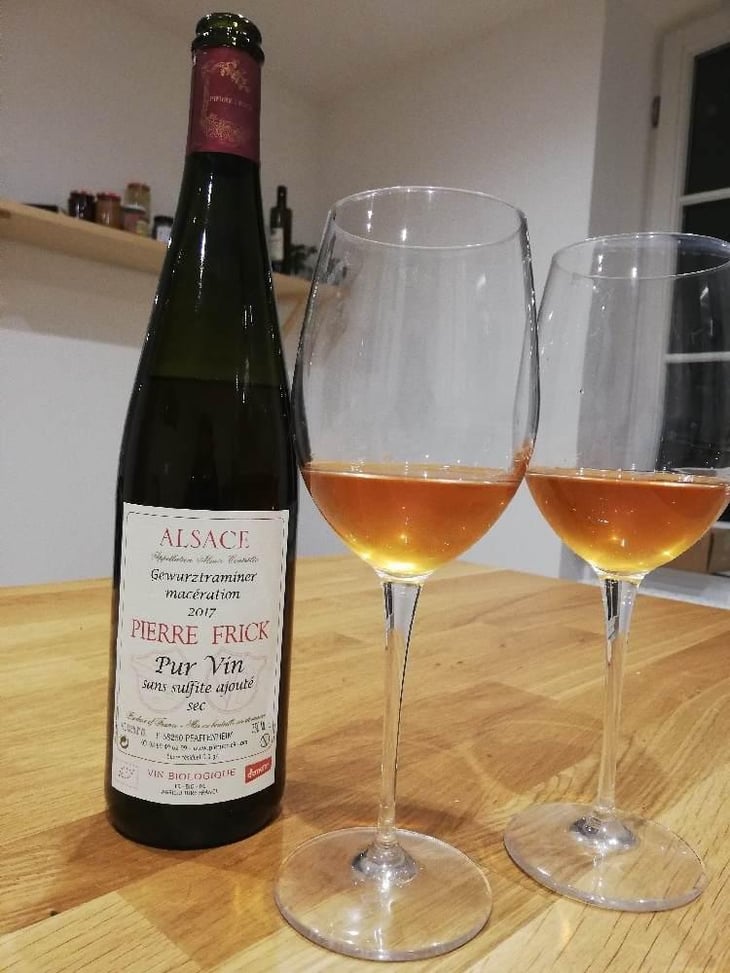 Gewurztraminer Macération Sec - Domaine Pierre Frick - Jean-Pierre, Chantal et Thomas Frick 