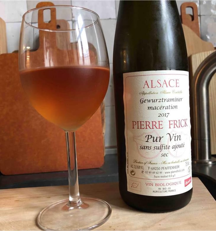Gewurztraminer Macération Sec - Domaine Pierre Frick - Jean-Pierre, Chantal et Thomas Frick 