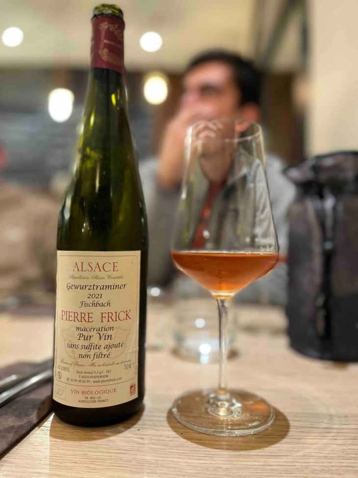 Gewurztraminer Macération Steinert - Domaine Pierre Frick - Jean-Pierre, Chantal et Thomas Frick 
