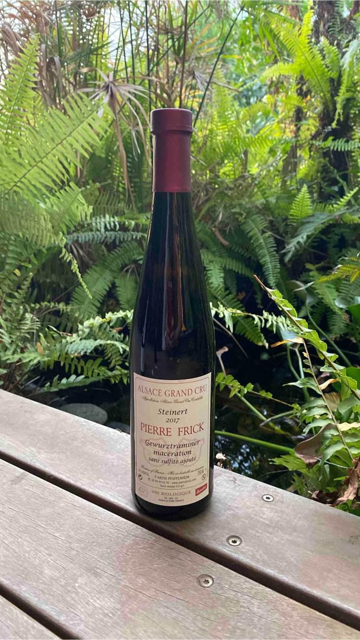 Gewurztraminer Macération Steinert - Domaine Pierre Frick - Jean-Pierre, Chantal et Thomas Frick 