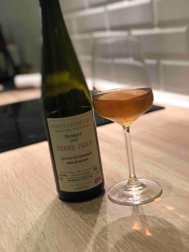 Gewurztraminer Macération Steinert - Domaine Pierre Frick - Jean-Pierre, Chantal et Thomas Frick 