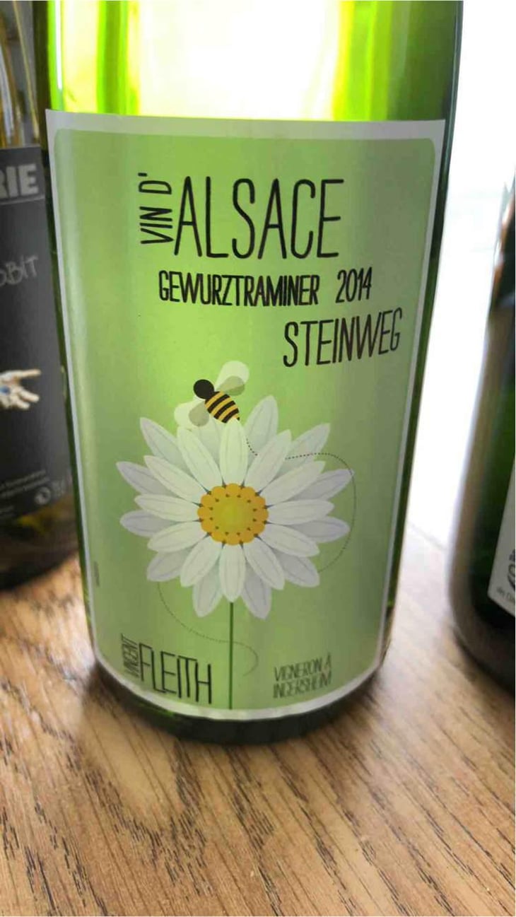 Gewürztraminer Steinweg - Vincent Fleith - Brigitte et Vincent Fleith 