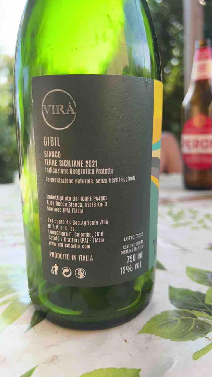 Gibil - Agricola VIRÀ - Vincenzo Rappa -2020