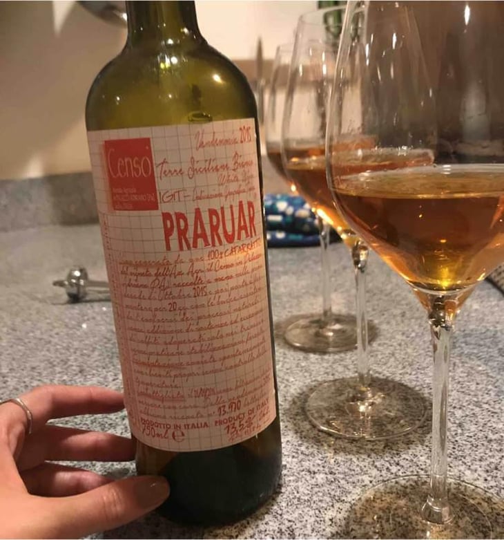 ‘Praruar’ Terre Siciliane Bianco IGT - Il Censo - Gaetano Gargano 