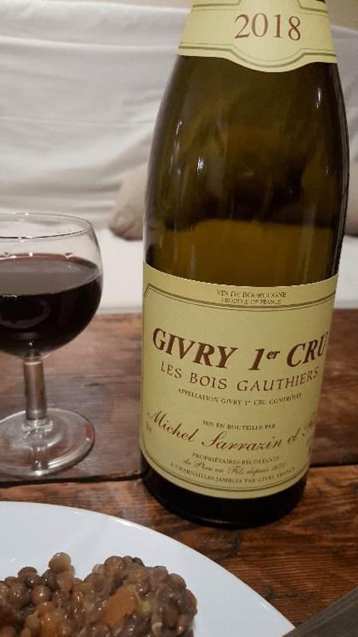 Givry 1er Cru Les Bois Gauthiers - Sarazzin Michel Et Fils - Michel Sarazin 