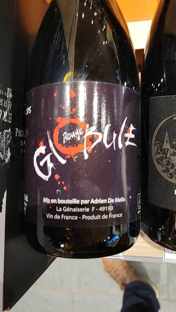 Globule Rouge - Domaine de la Petite Soeur - Adrien de Mello -2019
