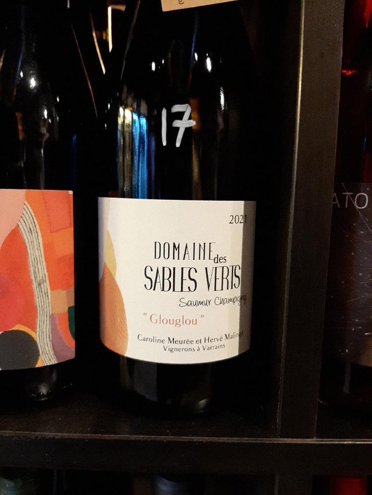 Glouglou - Domaine Des Sables Verts - Caroline Meurée & Hervé Malinge -2021