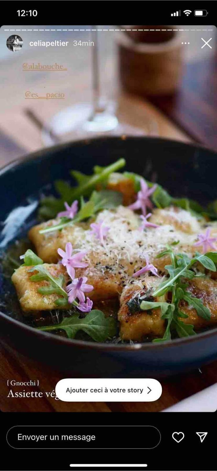 Gnocchis Beurre De Sauge / Pecorino / Roquette - Es / Pacìo - 520280