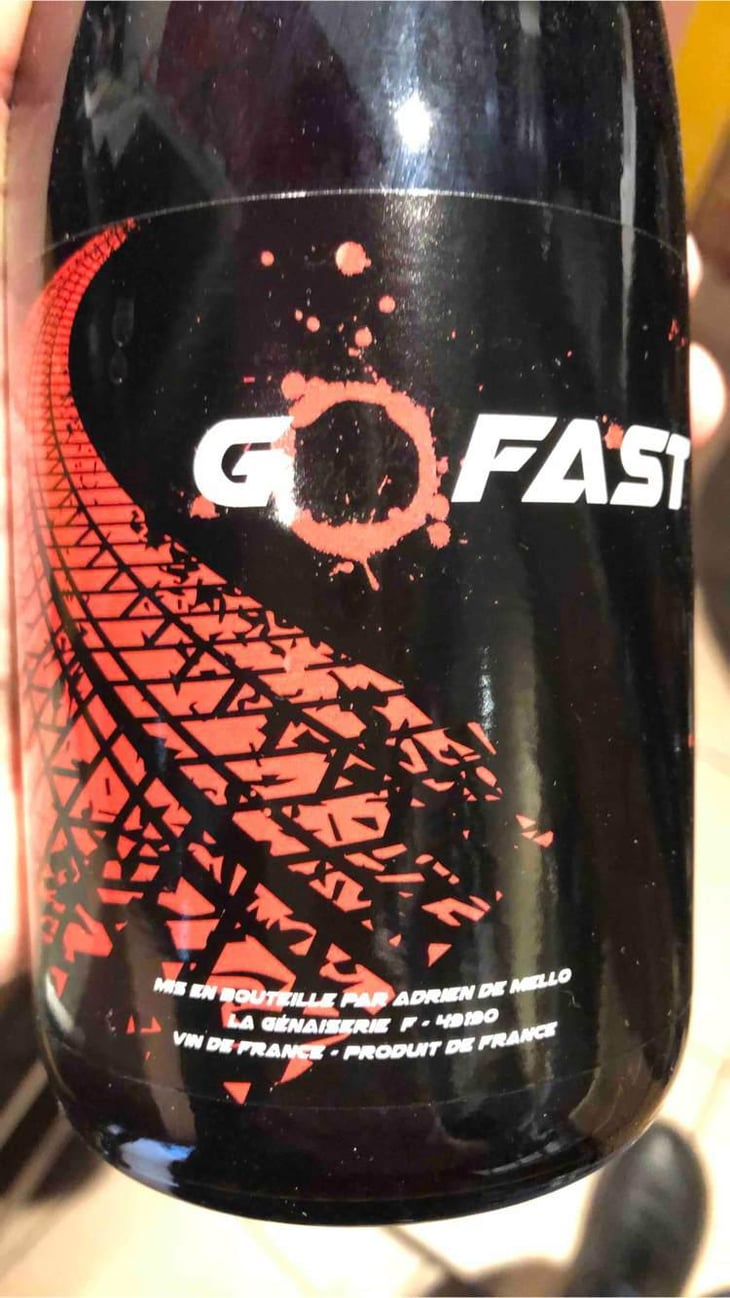 Go Fast - Domaine de la Petite Soeur - Adrien de Mello 