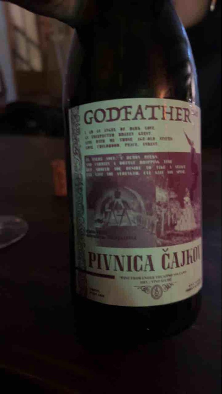 Godfather - Pivnica Čajkov - Marek Uhnák 