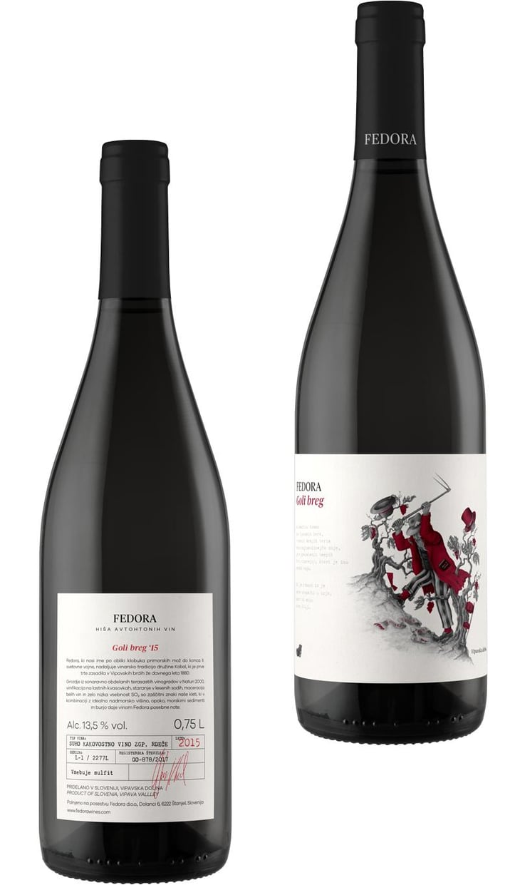 Goli Breg Red - Fedora Wines - Valter & Mojca Kobal 