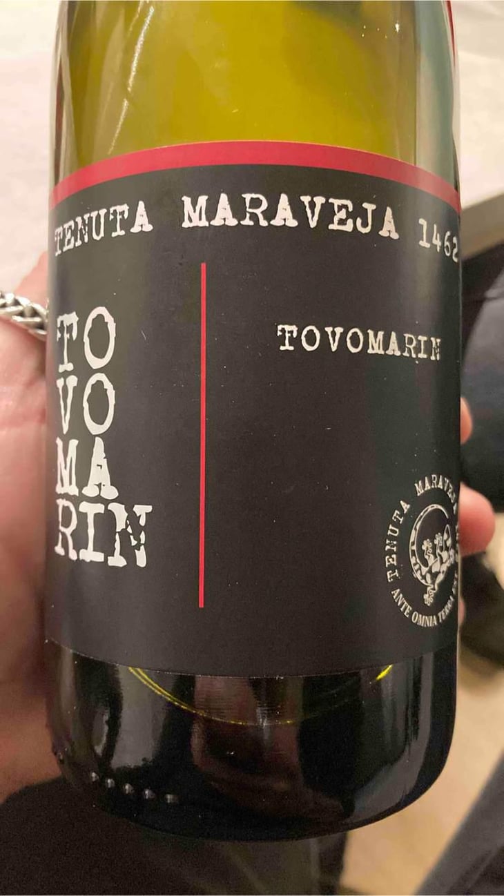 Tovomarin - Tenuta Maraveja - Simeone Gennari -2016