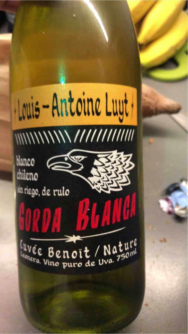 Gorda Blanca Cuvée Benoît - Agricola Luyt - Louis-Antoine Luyt 