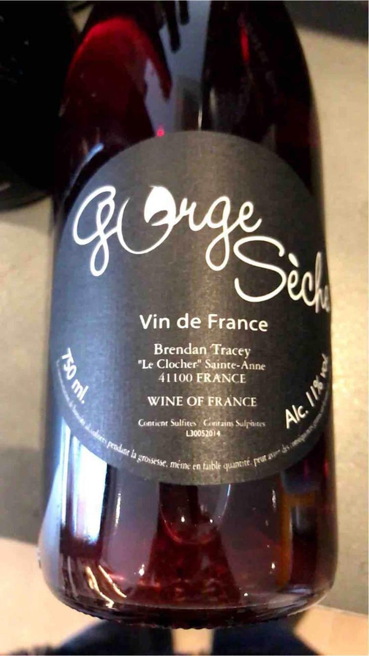 Gorge Sèche - Domaine Le Clocher - Les Vins de Sainte Anne - Brendan & Sean Tracey 