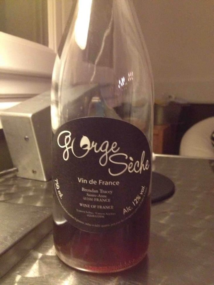 Gorge Sèche - Domaine Le Clocher - Les Vins de Sainte Anne - Brendan & Sean Tracey 