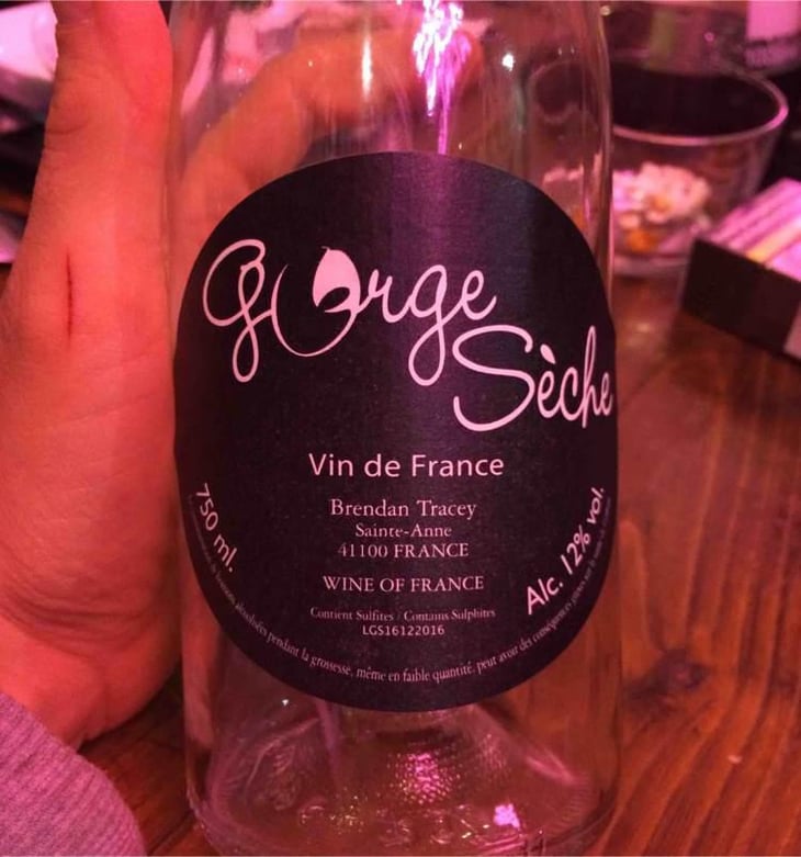Gorge Sèche - Domaine Le Clocher - Les Vins de Sainte Anne - Brendan & Sean Tracey 