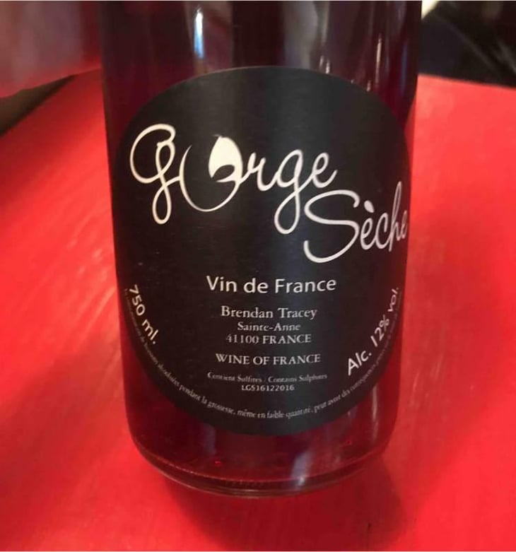 Gorge Sèche - Domaine Le Clocher - Les Vins de Sainte Anne - Brendan & Sean Tracey 
