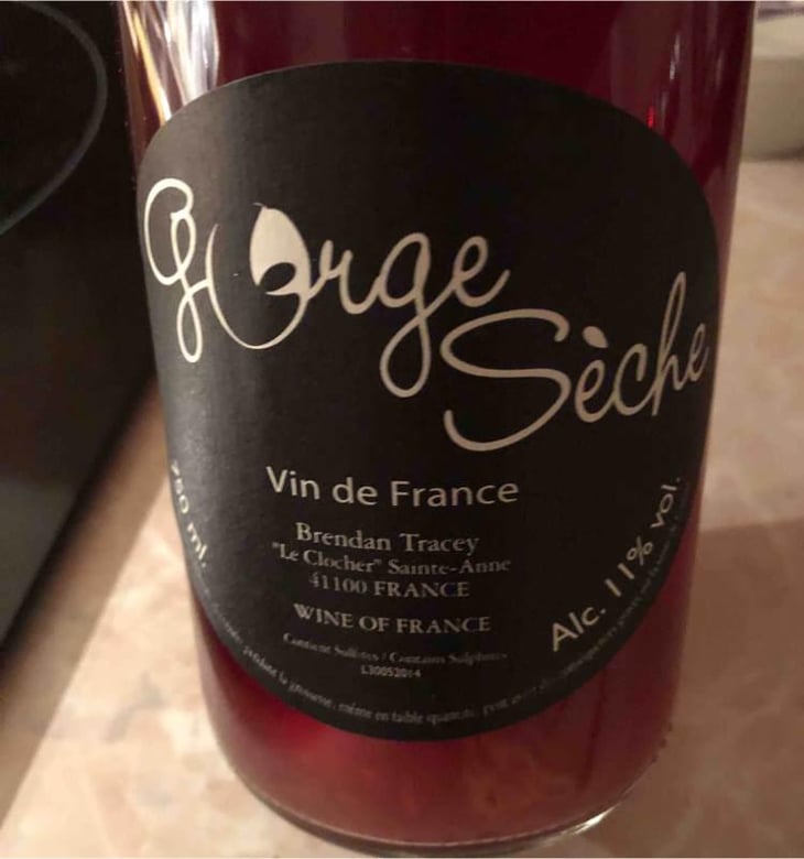 Gorge Sèche - Domaine Le Clocher - Les Vins de Sainte Anne - Brendan & Sean Tracey 