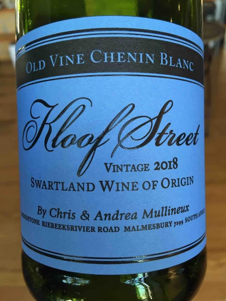 Kloof Street Blanc - South Africa - Chris & Andrea Mullineux 