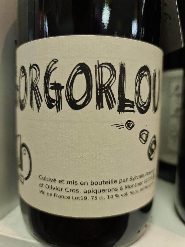 Gorgorlou (label after 2016) - La Cave Apicole - Sylvain Respaut & Olivier Cros 