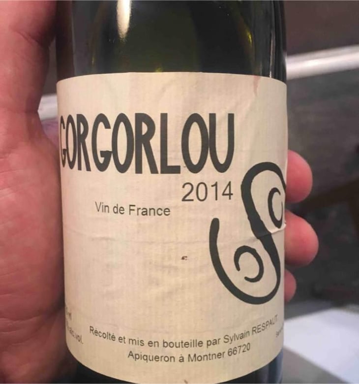 Gorgorlou (label before 2016) - La Cave Apicole - Sylvain Respaut & Olivier Cros 