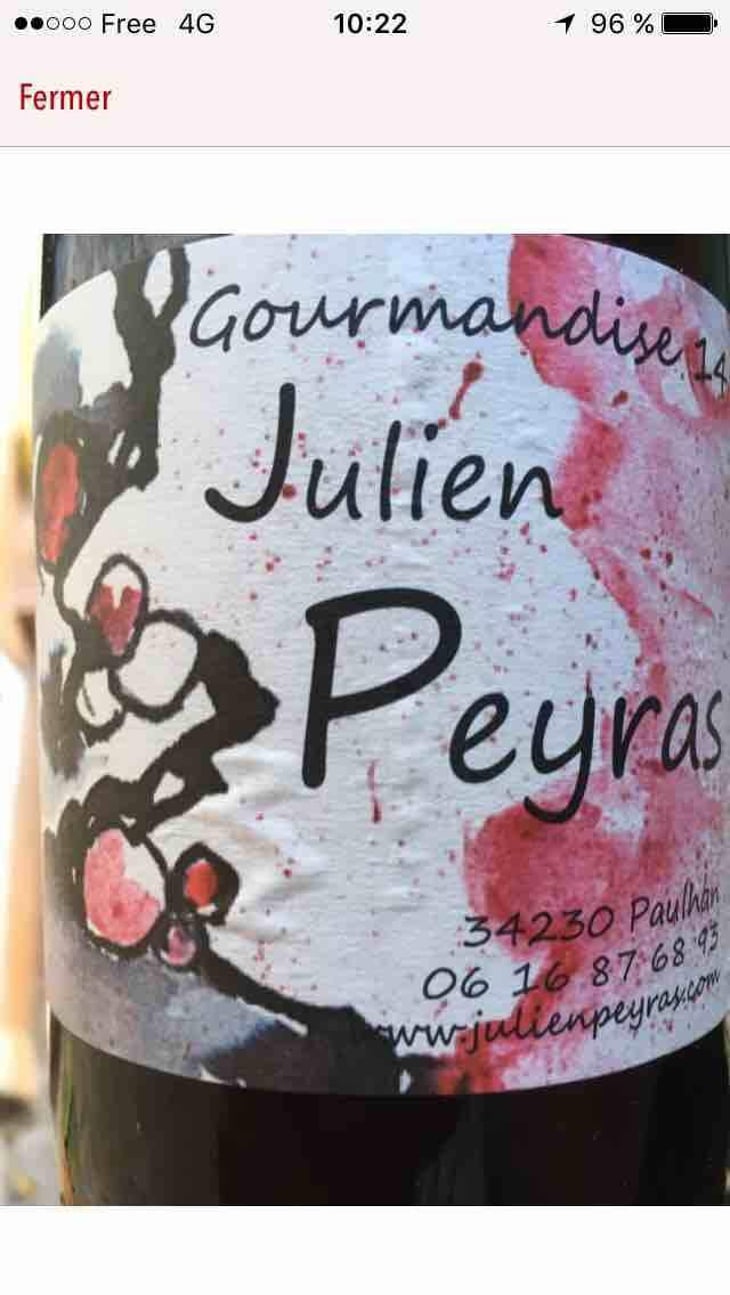 Gourmandise - La Dame Jeanne - Julien Peyras 