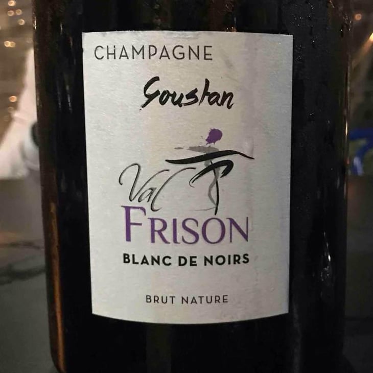 Goustan Brut Nature Blanc de Noirs - Val Frison - Thomas Demarne & Valérie Frison 