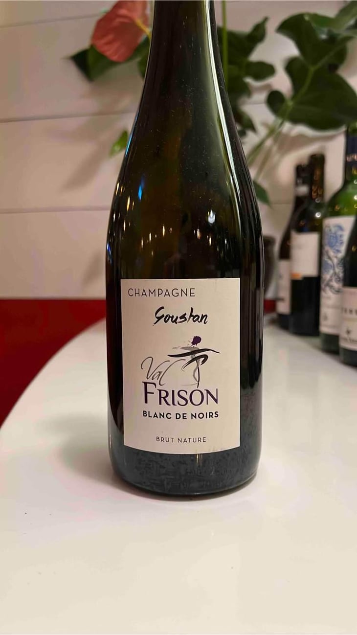 Goustan Brut Nature Blanc de Noirs - Val Frison - Thomas Demarne & Valérie Frison 