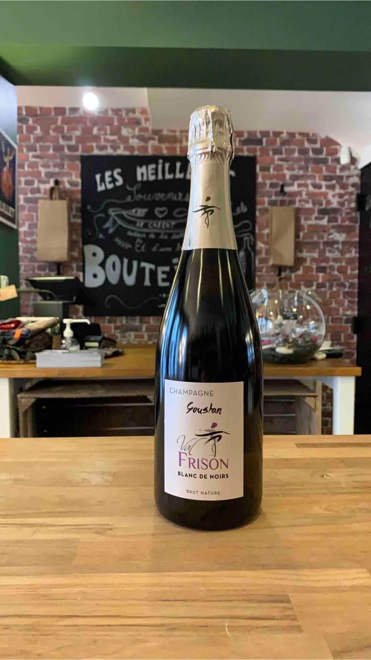 Goustan Brut Nature Blanc de Noirs - Val Frison - Thomas Demarne & Valérie Frison 