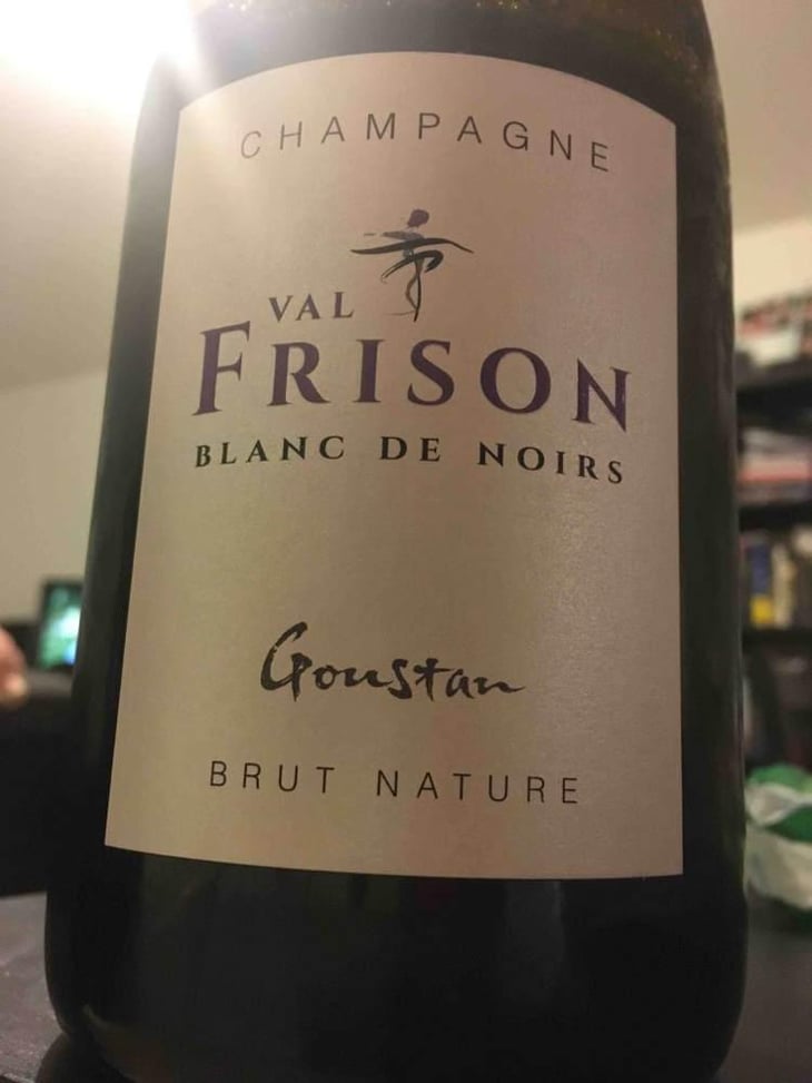 Goustan Brut Nature Blanc de Noirs - Val Frison - Thomas Demarne & Valérie Frison 