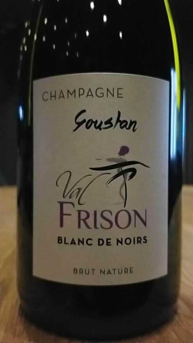 Goustan Brut Nature Blanc de Noirs - Val Frison - Thomas Demarne & Valérie Frison 