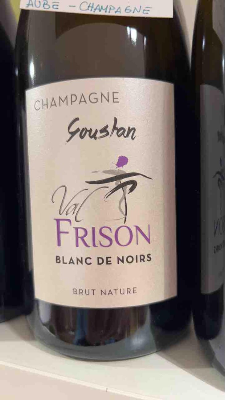 Goustan Brut Nature Blanc de Noirs - Val Frison - Thomas Demarne & Valérie Frison 