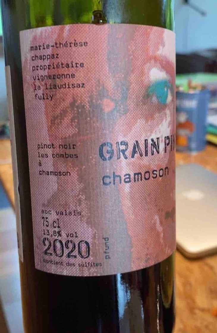Grain Pinot Chamoson - Marie Thérèse Chappaz - Marie-Thérèse Chappaz -2020