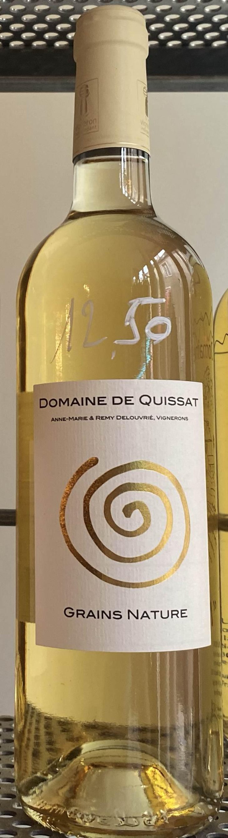 Grains Nature - Domaine de Quissat - Agathe et Romaric Delouvrié Hardy -2022
