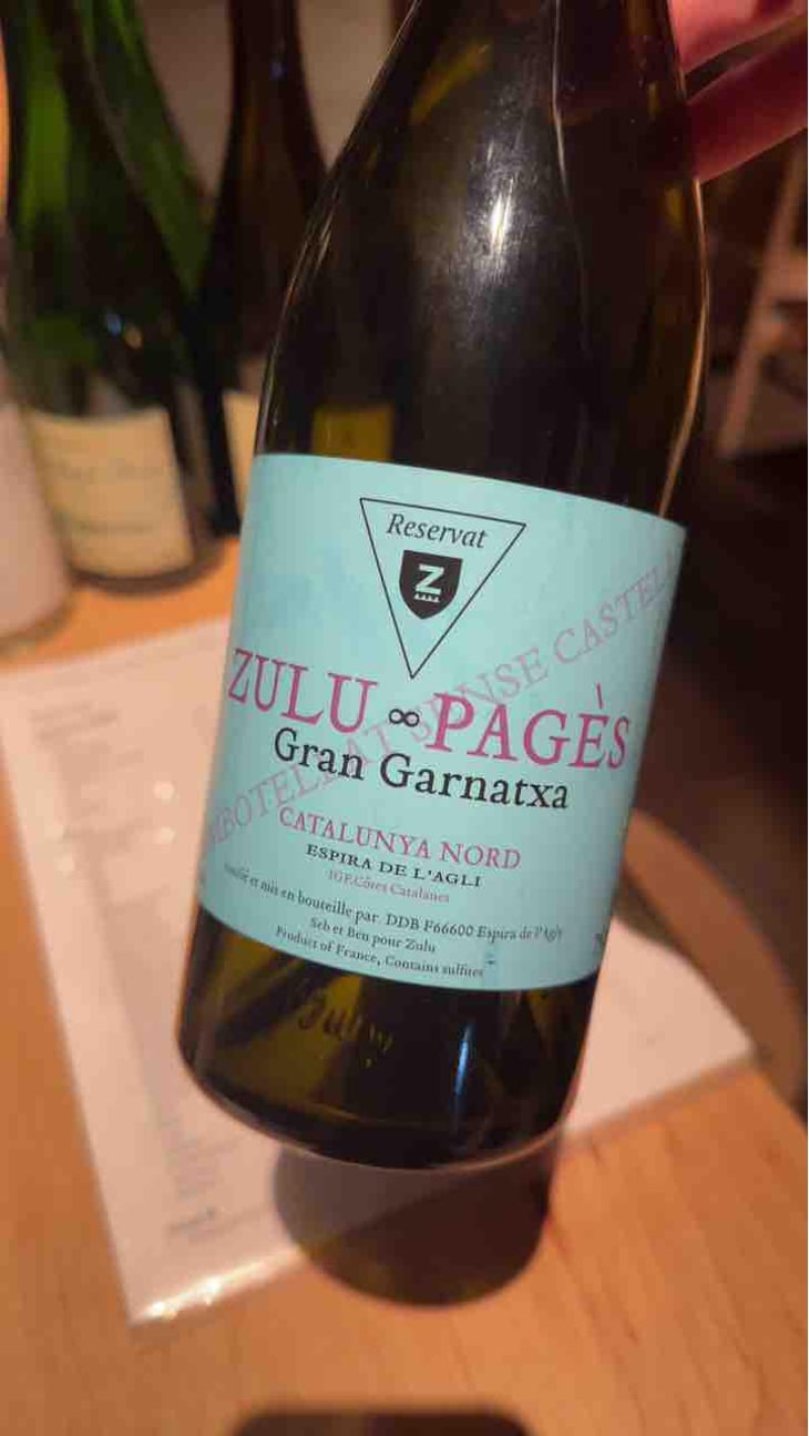 Gran Garnatxa - La Recerca / Zulu Wine - Jessica Albero & Laurent Pujol 