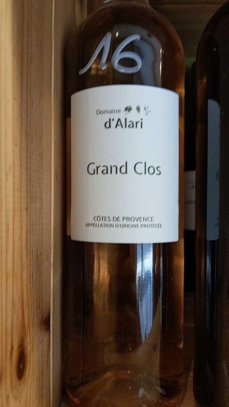 Grand Clos - Domaine du Clos D’Alari - Nathalie Vancoillie-Vautrin 