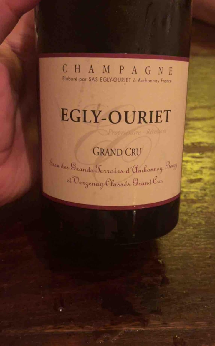 Champagne Grand Cru - Egly-Ouriet - Francis Egly-Ouriet -2022