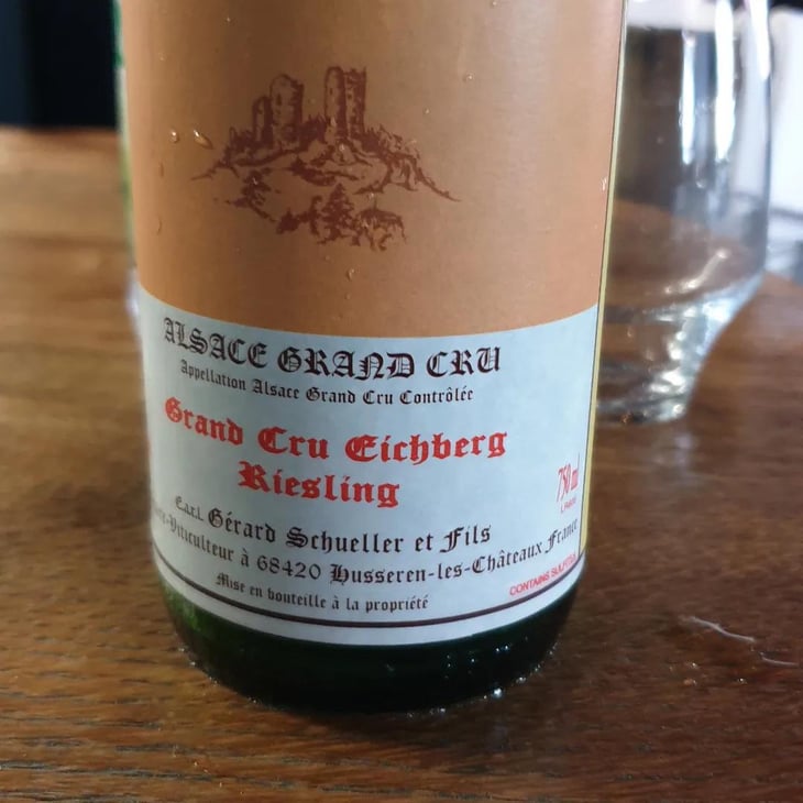 Grand Cru Eichberg - Gérard Schueller & Fils - Bruno Schueller 
