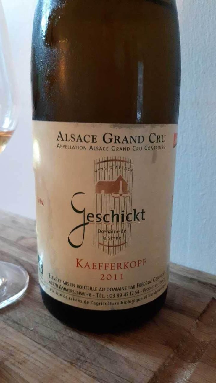 Grand Cru Kaefferkopf - Domaine Geschickt - Arnaud Geschickt & Aurélie Fayolle 