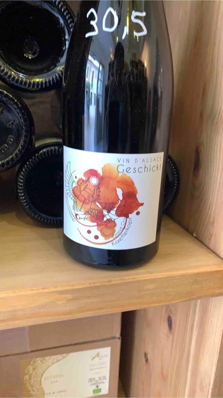 Grand Cru Kaefferkopf Macération - Domaine Geschickt - Arnaud Geschickt & Aurélie Fayolle 